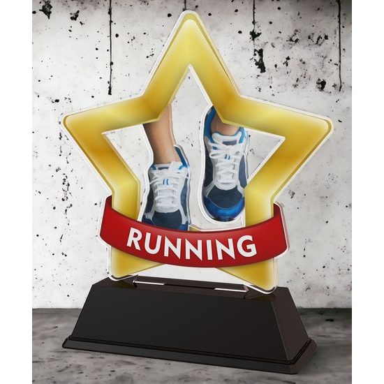 Mini Star Running Trophy