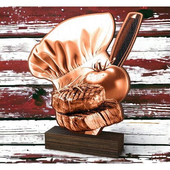 Sierra Classic Cooking Real Wood Trophy