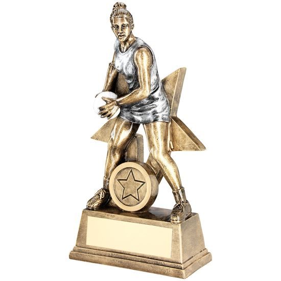 Netball Players Star Trophy