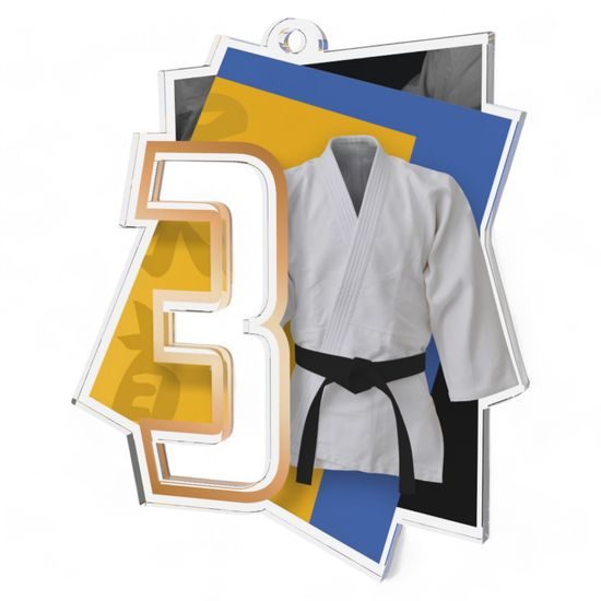 Poznan Martial Arts Number 3 Medal