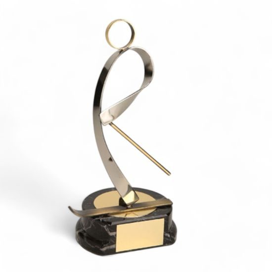 Sevilla Skiing Handmade Metal Trophy