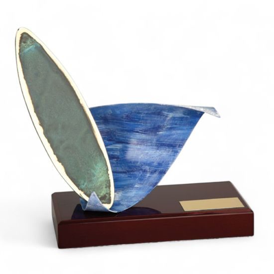Aragon Surfing Handmade Metal Trophy