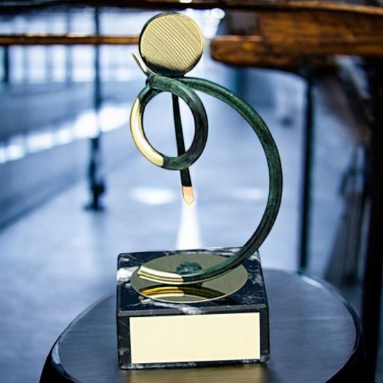 Bilbao Business Person Handmade Metal Trophy