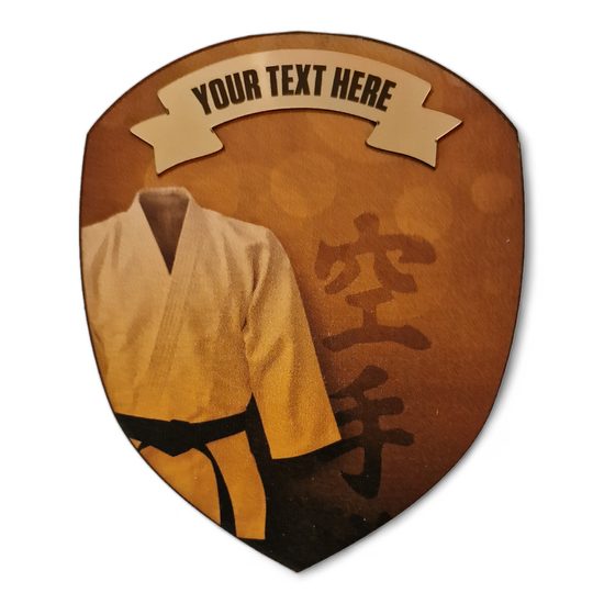 Regal Birchwood Martial Arts Kimono Sepia Shield