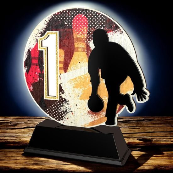 Eclipse Tenpin Bowling Trophy