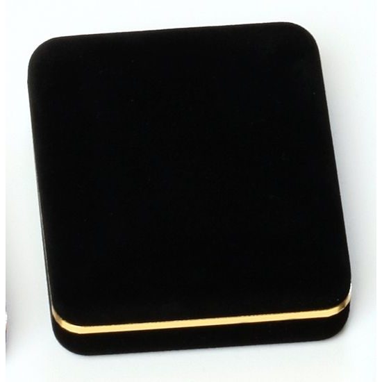 Deluxe Velour Medal Box Black 50mm