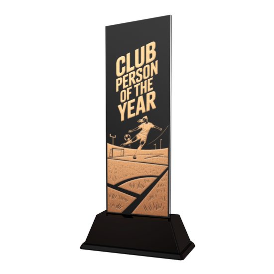 Shadowline Football Club Person Trophy – Stainless Steel Award