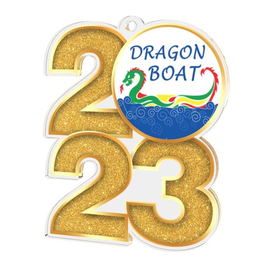 Dragon Boat 2023 Acrylic Medal