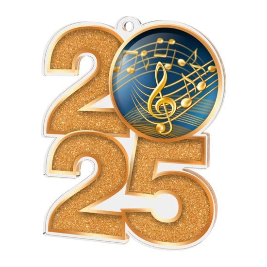 Music Notes 2025 Medal