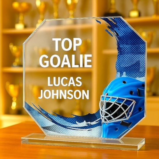 Hutton Ice Hockey Goalkeeper Glass Award