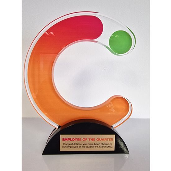 Fleming Custom Made Acrylic Award