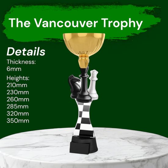 Vancouver Chess Gold Cup Trophy