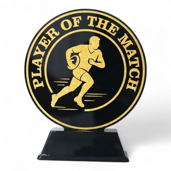 Quantum Rugby Player of the Match Trophy
