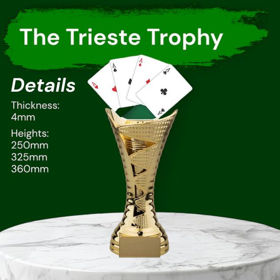 Trieste Playing Cards Trophy