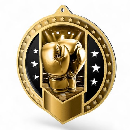 Sentinel Classic Boxing Stainless Steel Medal