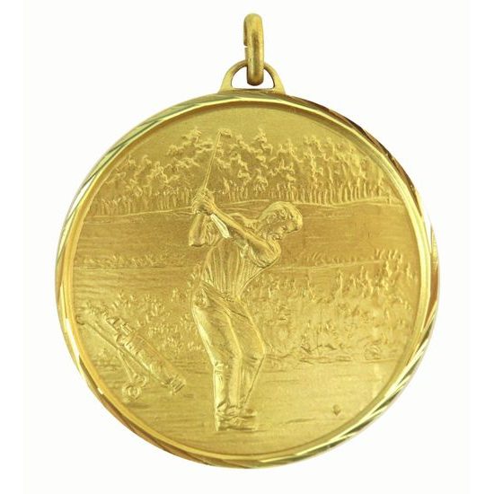 Diamond Edged Golf Gold Medal