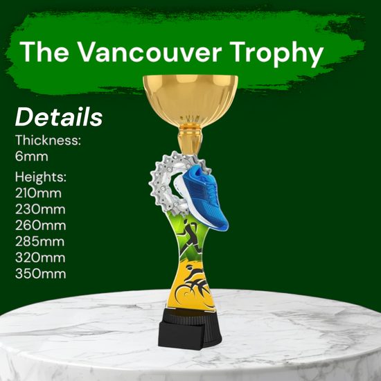 Vancouver Duathlon Gold Cup Trophy