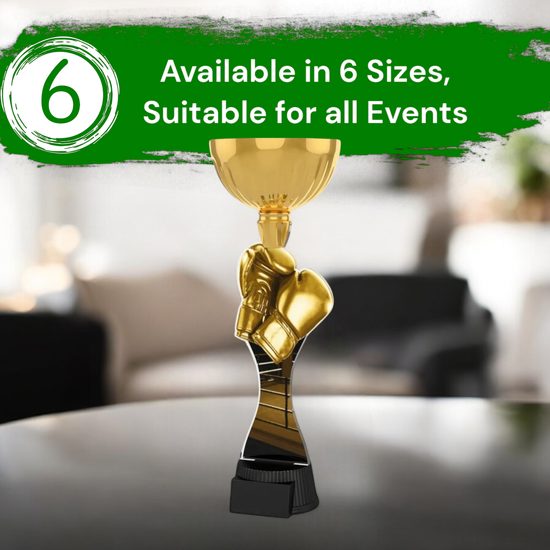 Vancouver Classic Boxing Gloves Gold Cup Trophy