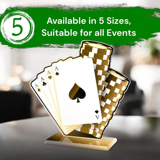 Cannes Classic Playing Cards Trophy