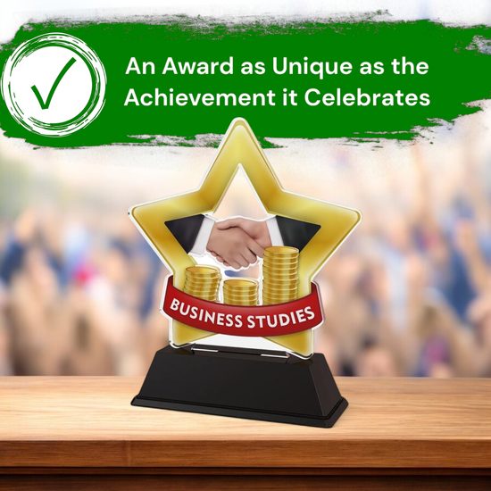 Mini Star Buisness Studies Trophy