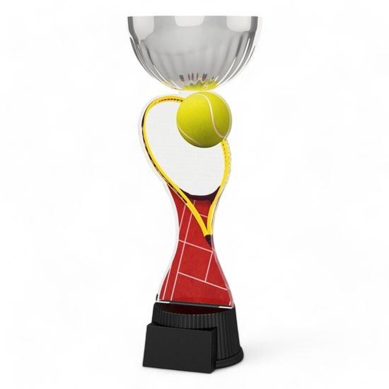 Montreal Tennis Racket and Ball Silver Cup Trophy