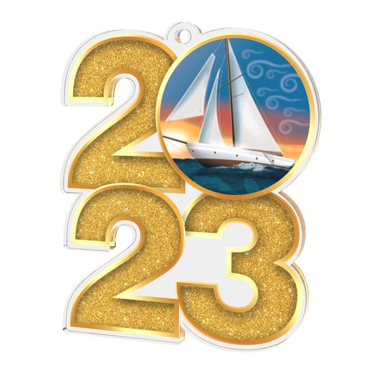 Sailing 2023 Acrylic Medal