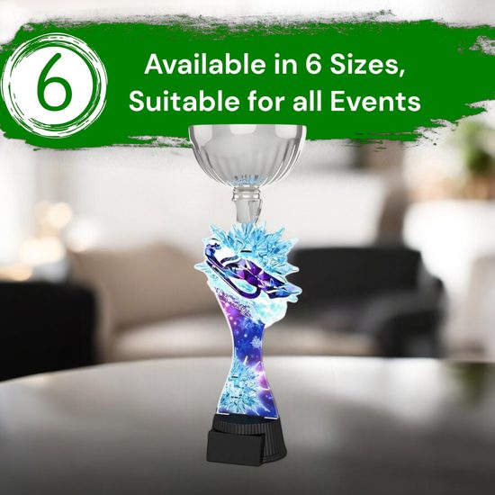 Montreal Luge Silver Cup Trophy