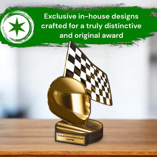 Grove Classic Motorsport Real Wood Trophy