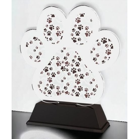 Ostrava Dog Paw Prints Trophy