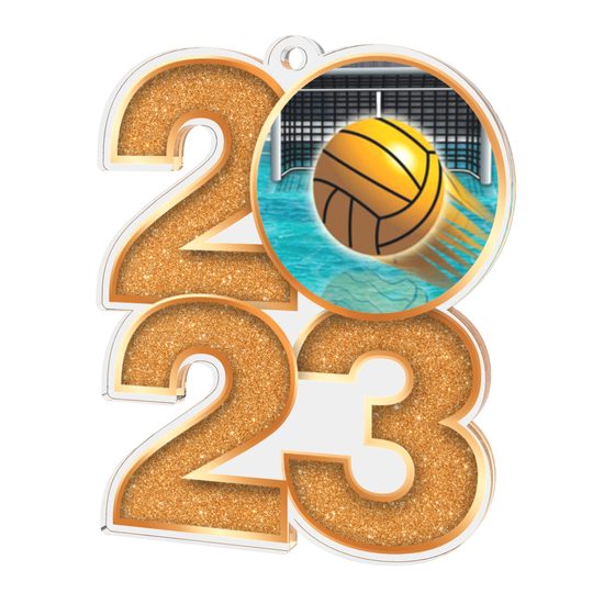 Water Polo 2023 Acrylic Medal