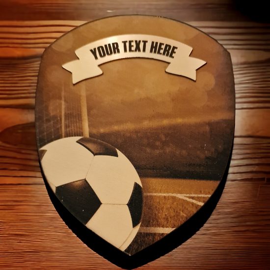 Regal Birchwood Football Sepia Shield