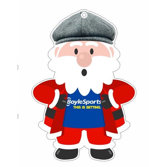 Santa Shirt Reveal Custom Made Printed Medal