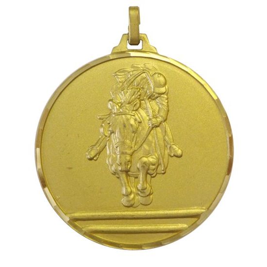 Diamond Edged Equestrian Show Jumping Gold Medal