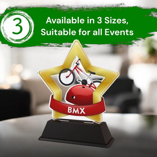 Mini Star BMX Trophy