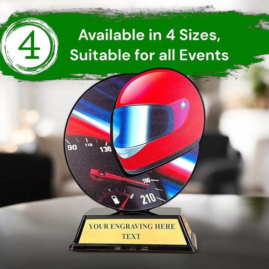 Roswell Motorsport Helmet Trophy