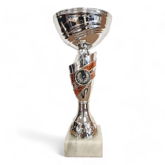 Carnaby Silver Bronze Trim Cup