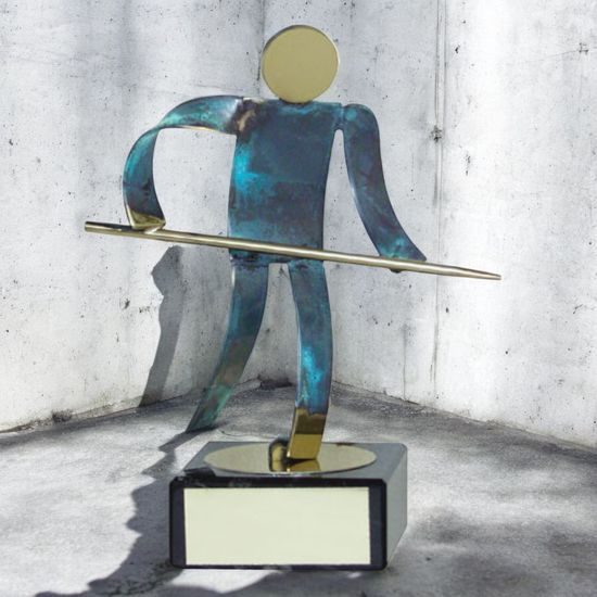 Toledo Pool Handmade Metal Trophy