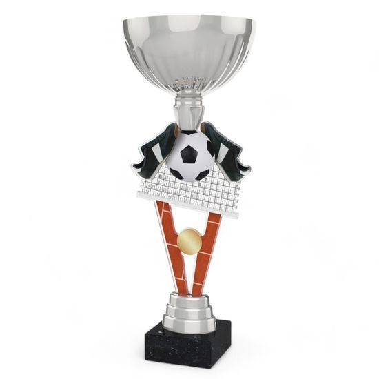 Napoli Indoor 5-A-Side Football Silver Trophy Cup