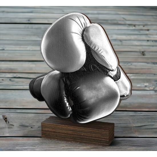 Sierra Classic Boxing Glove Real Wood Trophy