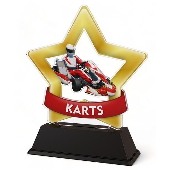 Mini Star Go Kart Trophy