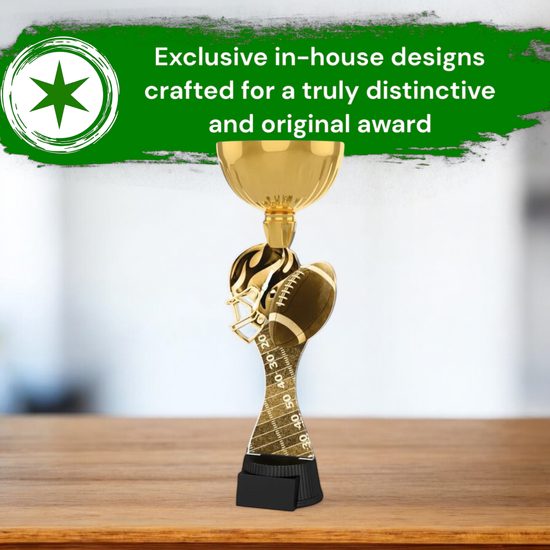 Vancouver Classic American Football Gold Cup Trophy