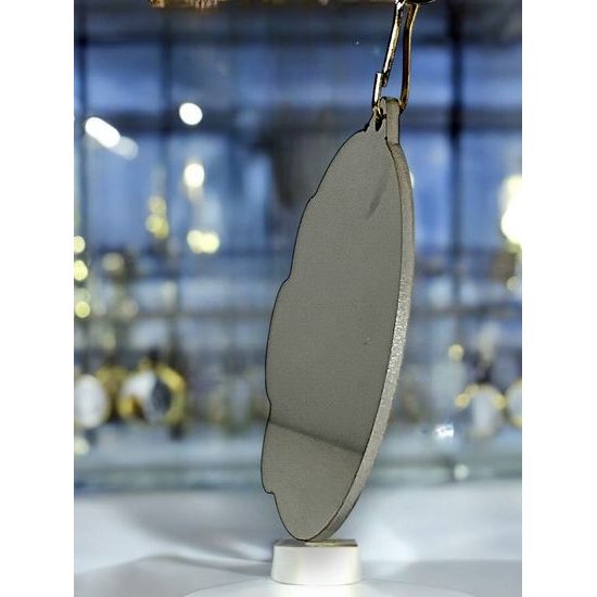 Aurum Go Karting Stainless Steel Medal