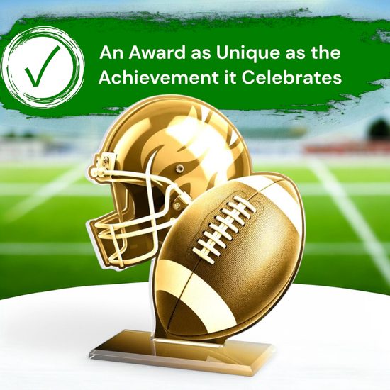 Cannes Classic American Football Helmet Trophy