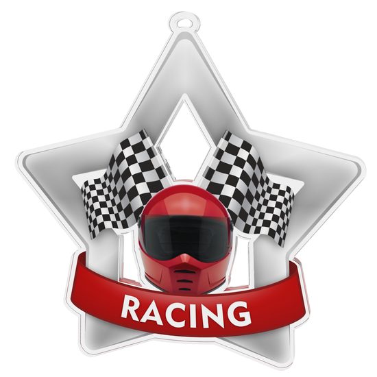 Motor Racing Mini Star Silver Medal