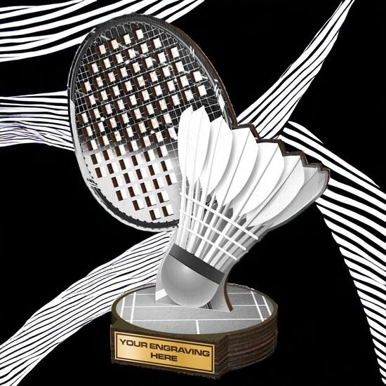 Grove Classic Badminton Real Wood Trophy