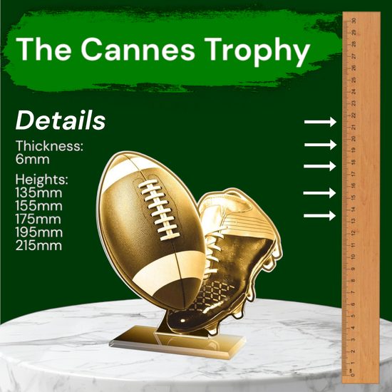 Cannes Classic American Football Trophy
