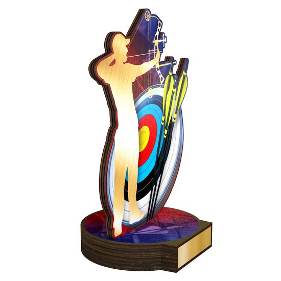 Grove Archery Real Wood Trophy