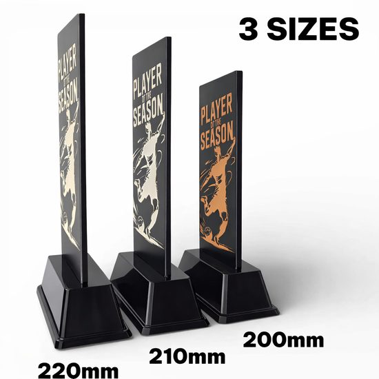 Shadowline Male Padel Metal Trophy