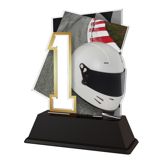 Helmet Motorsports Number 1 Trophy