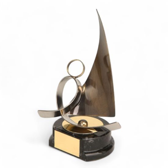 Sevilla Sailing Handmade Metal Trophy